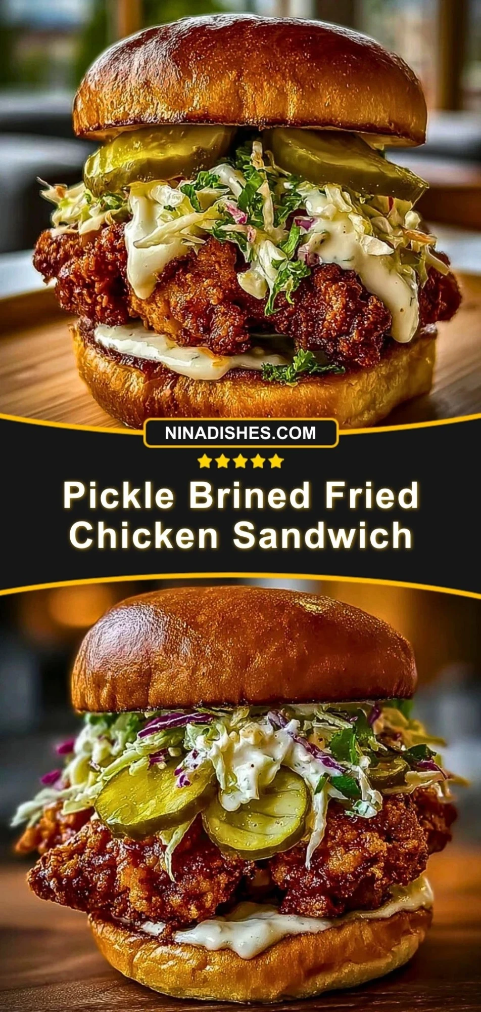 Pickle Brined Fried Chicken Sandwich (3)