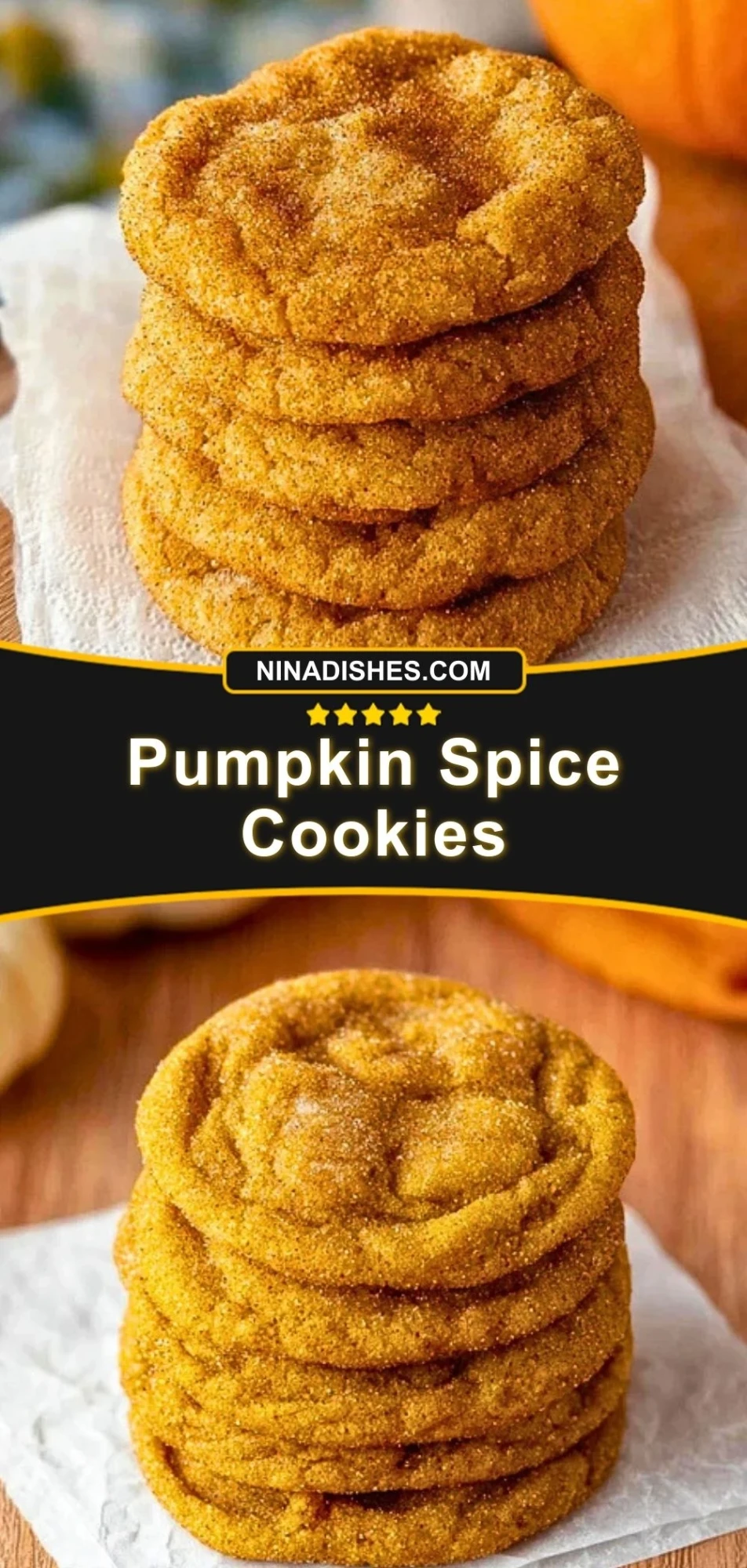 Pumpkin Spice Cookies (3)