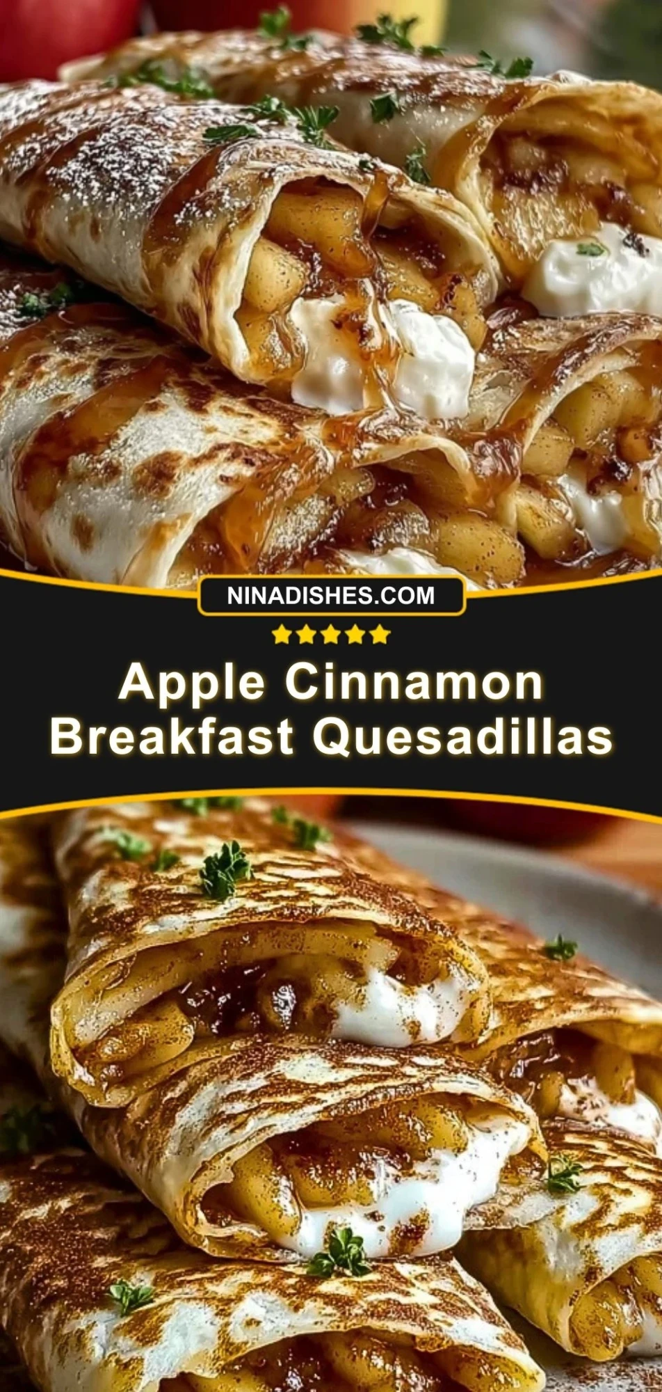 Apple Cinnamon Breakfast Quesadillas (3)