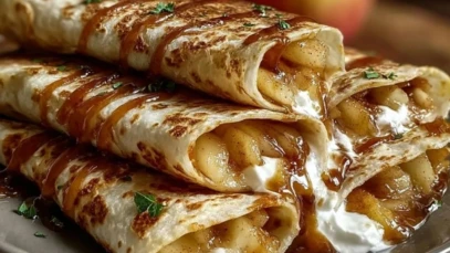Apple Cinnamon Breakfast Quesadillas