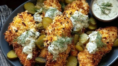 Dill Pickle Parmesan Chicken