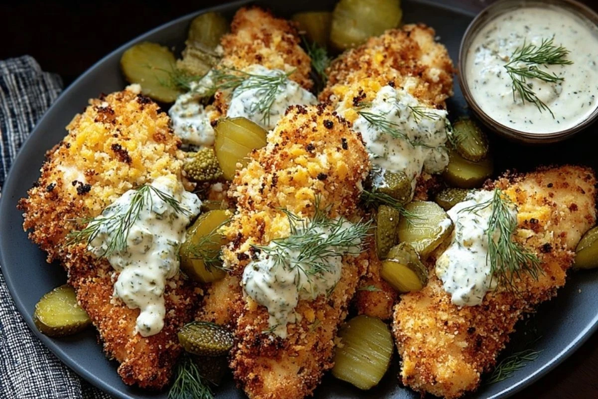Dill Pickle Parmesan Chicken