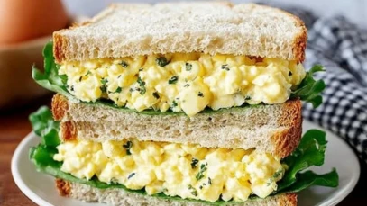 Quick 10-Minute Egg Salad Sandwich