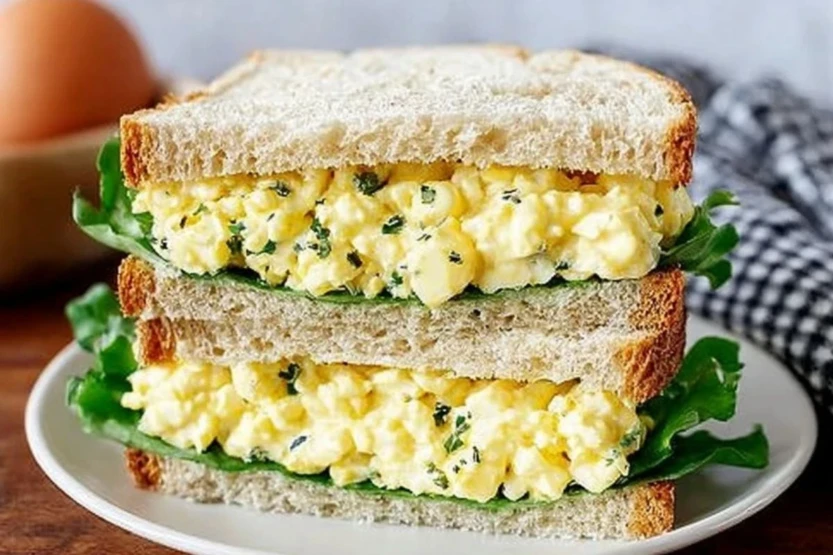 Quick 10-Minute Egg Salad Sandwich