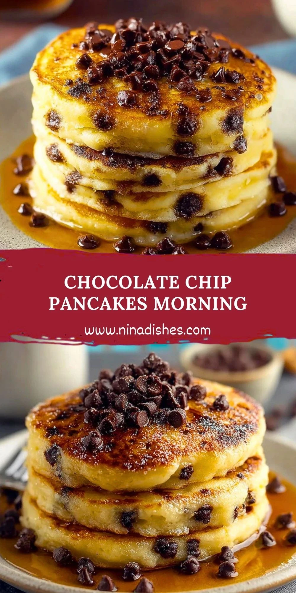 Chocolate Chip Pancakes Morning (3)