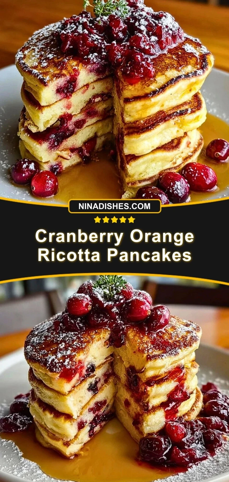 Cranberry Orange Ricotta Pancakes (2)