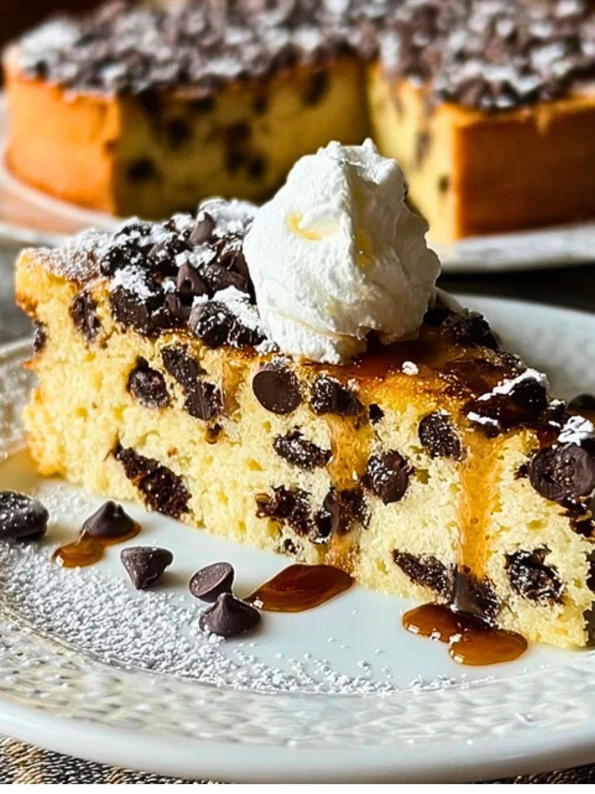 Italian Chocolate Chip Ricotta Cake (1)
