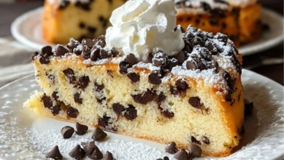 Italian Chocolate Chip Ricotta Cake