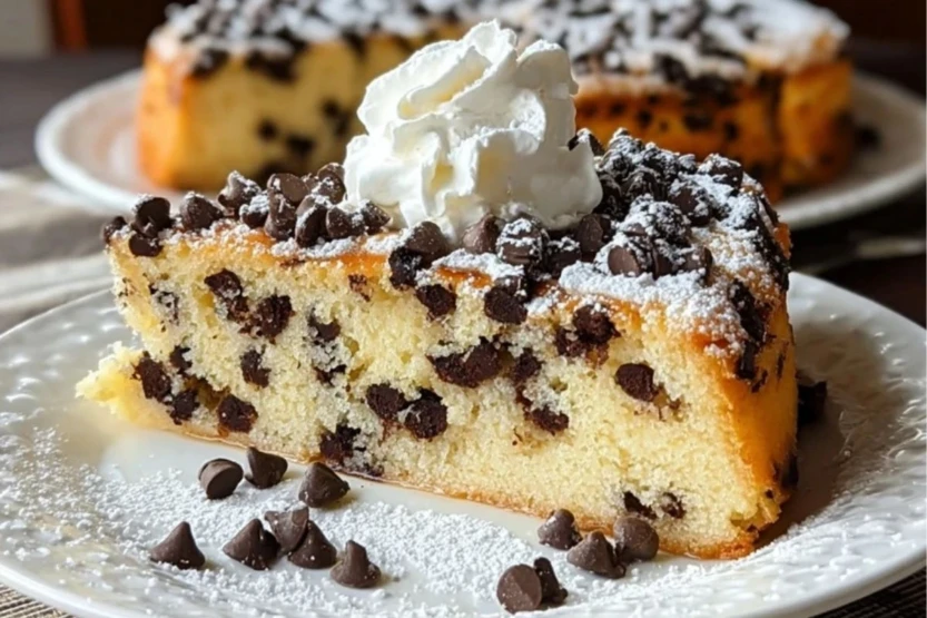 Italian Chocolate Chip Ricotta Cake