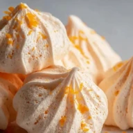 Orange Meringue Cookies