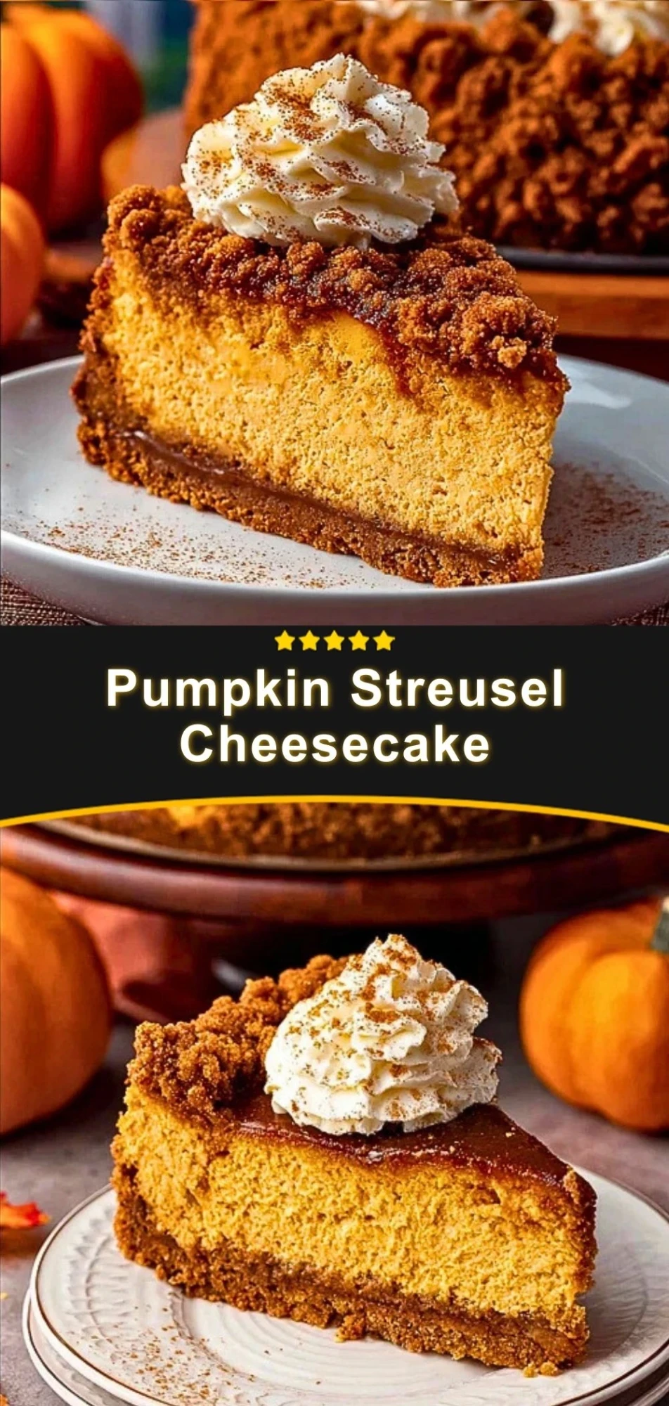 Pumpkin Streusel Cheesecake (3)