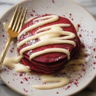 Red Velvet Pancakes