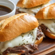 Slow Cooker French Dip Sandwiches Made Easy