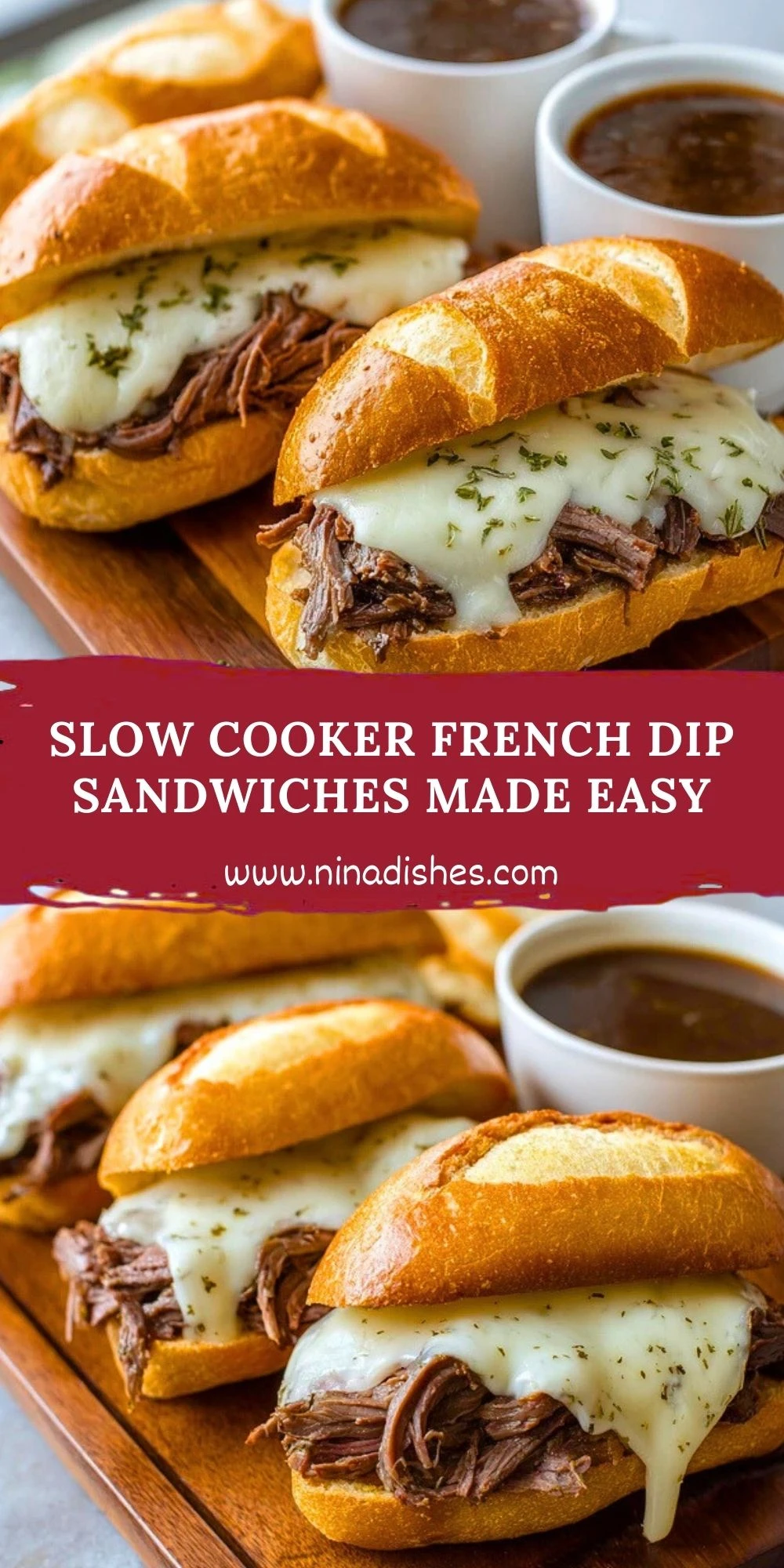 Slow Cooker French Dip Sandwiches Made Easy (2)