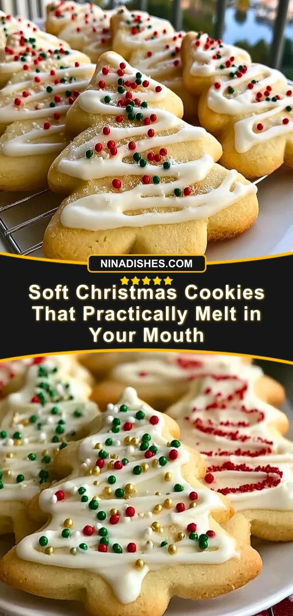 Soft Christmas Cookies That Practically Melt in Your Mouth (3)