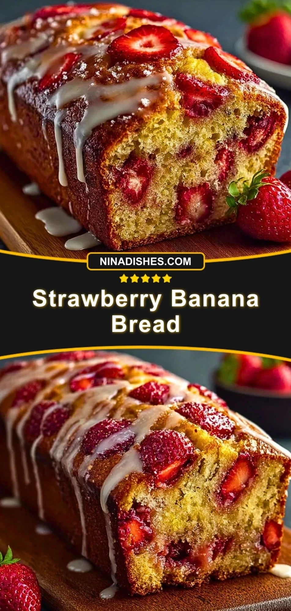 Strawberry Banana Bread (3)