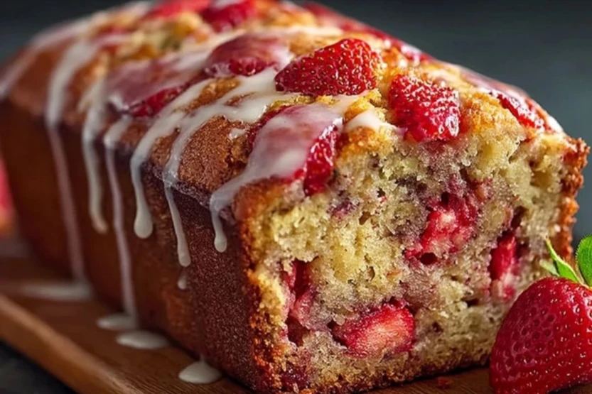 Strawberry Banana Bread