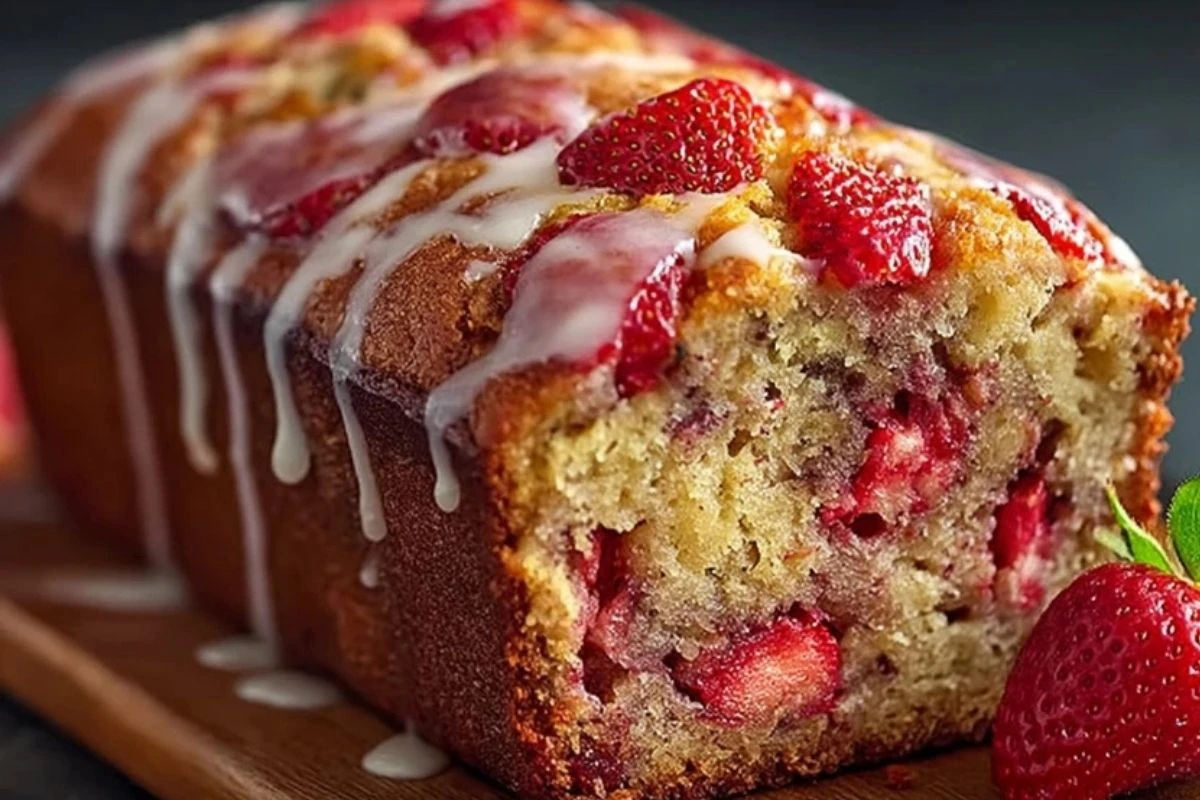 Strawberry Banana Bread