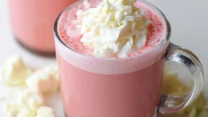 Strawberry Hot Chocolate