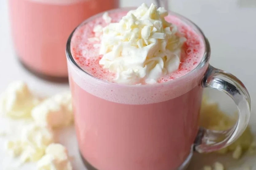 Strawberry Hot Chocolate
