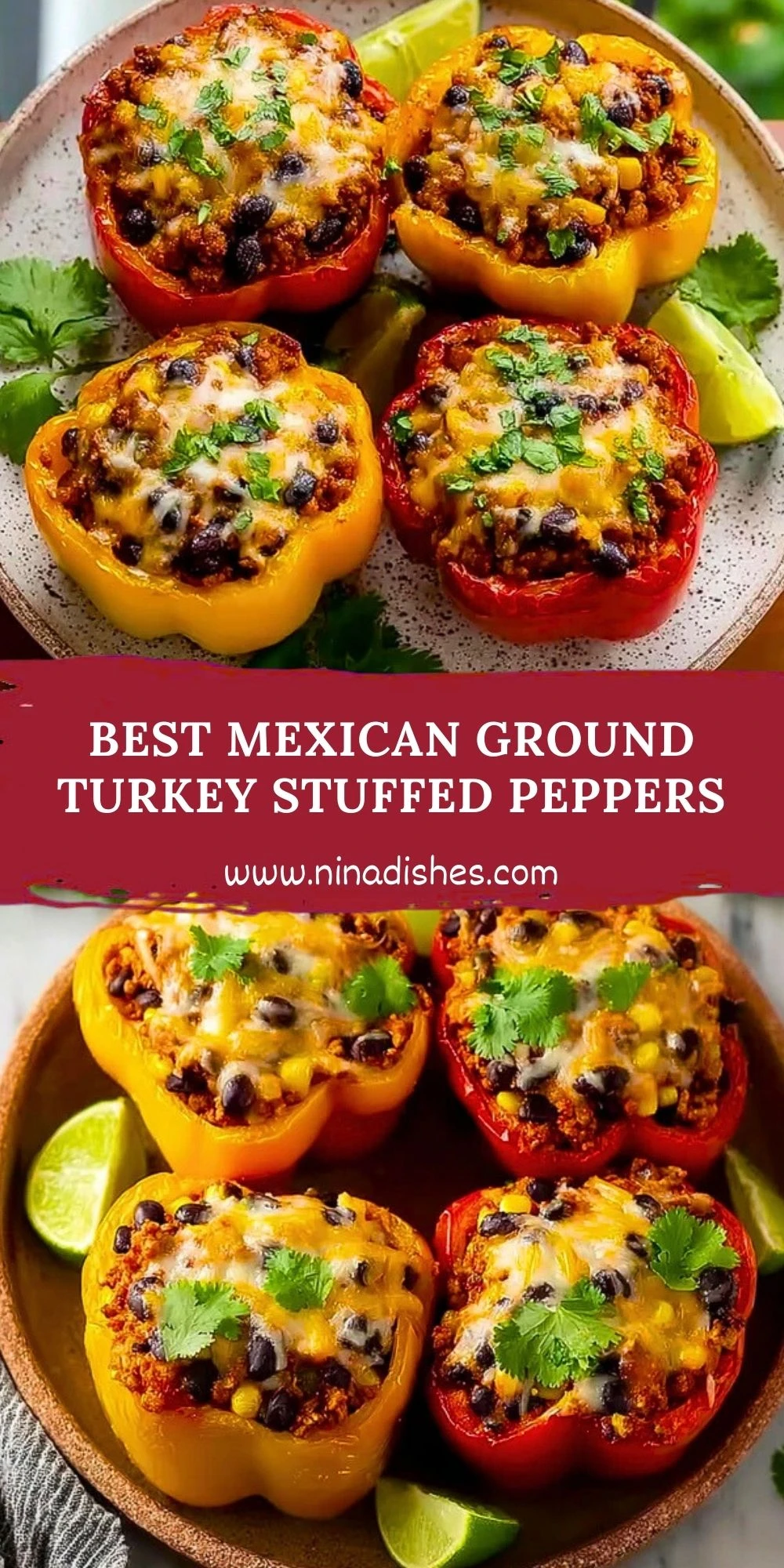 Best Mexican Ground Turkey Stuffed Peppers (2)