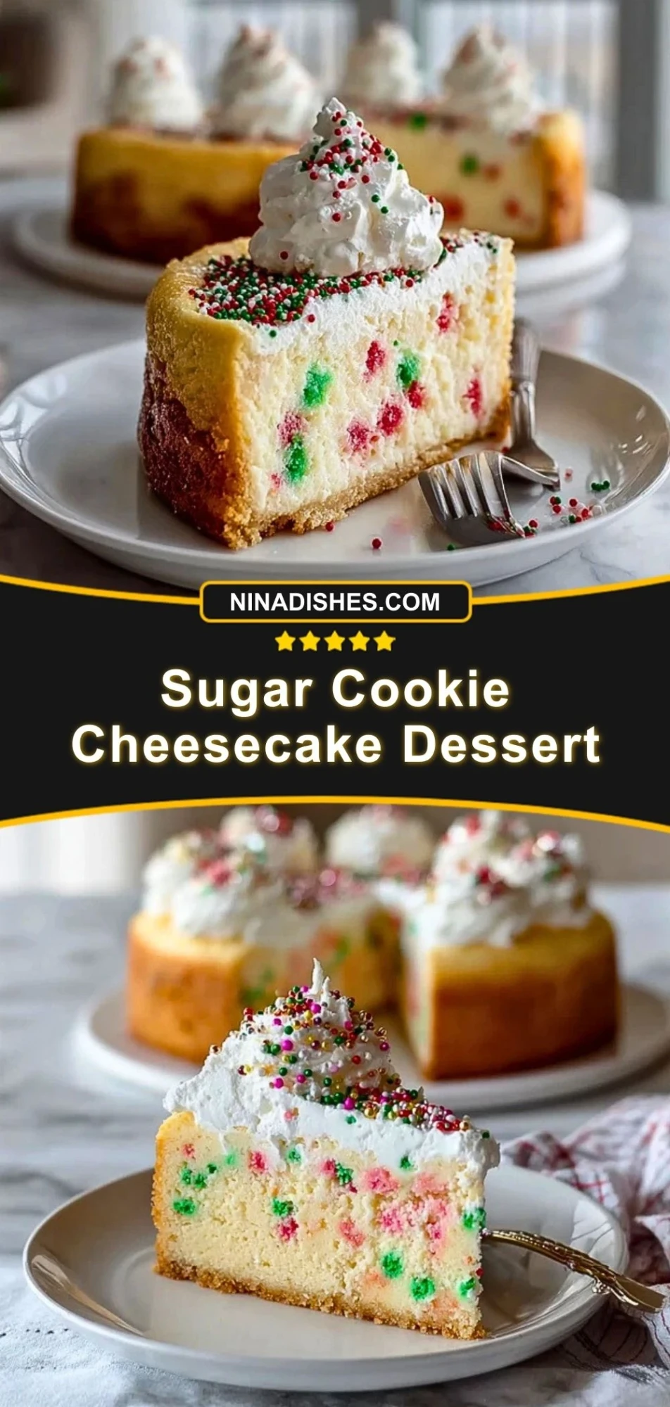 Sugar Cookie Cheesecake Dessert (3)