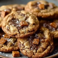 Brown Butter Toffee Cookies