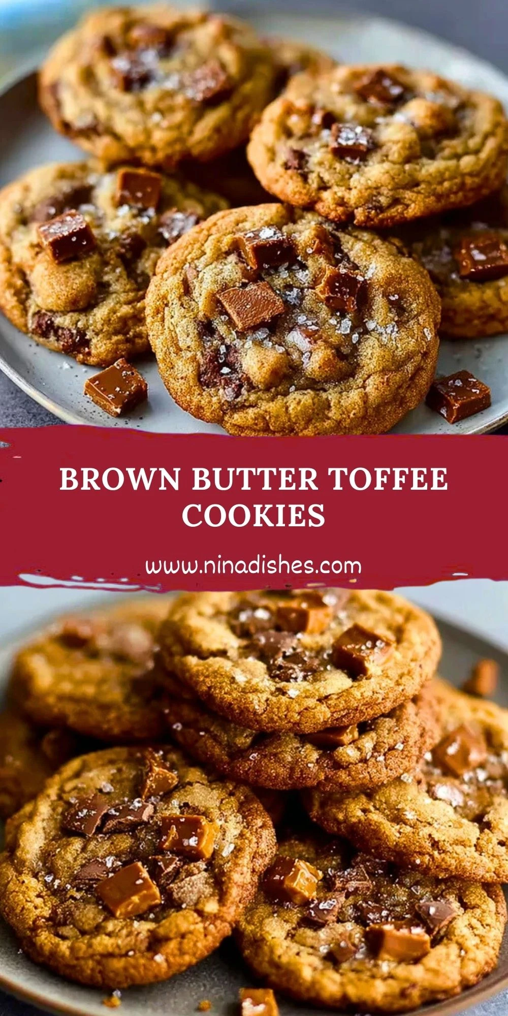Brown Butter Toffee Cookies (2)