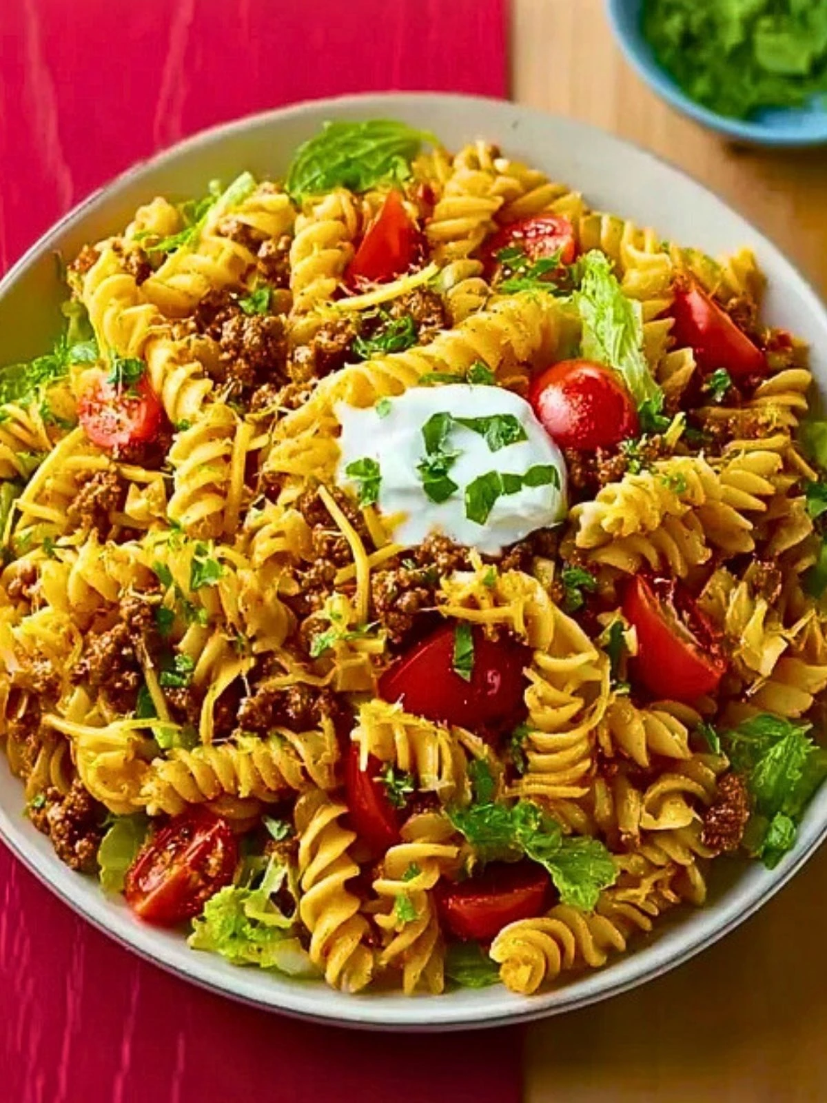 Cheesy Taco Pasta Salad (1)