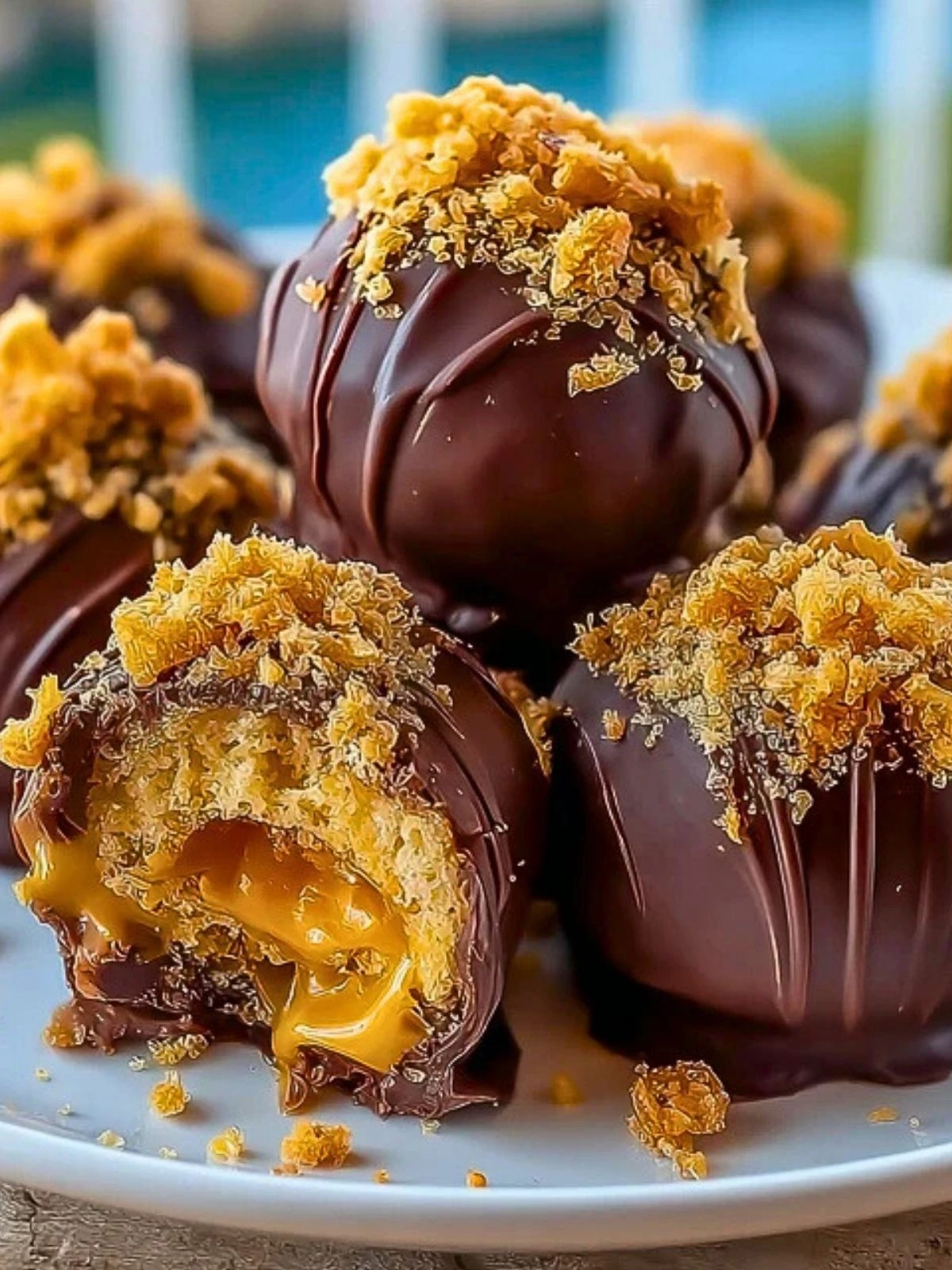 No Bake Caramel Crunch Butterfinger Truffles (1)