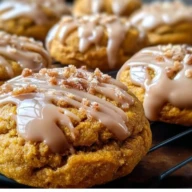 Sweet Potato Honeybun Cookies