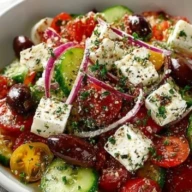 Authentic Mediterranean Greek Salad