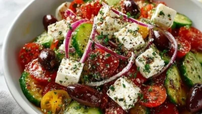 Authentic Mediterranean Greek Salad