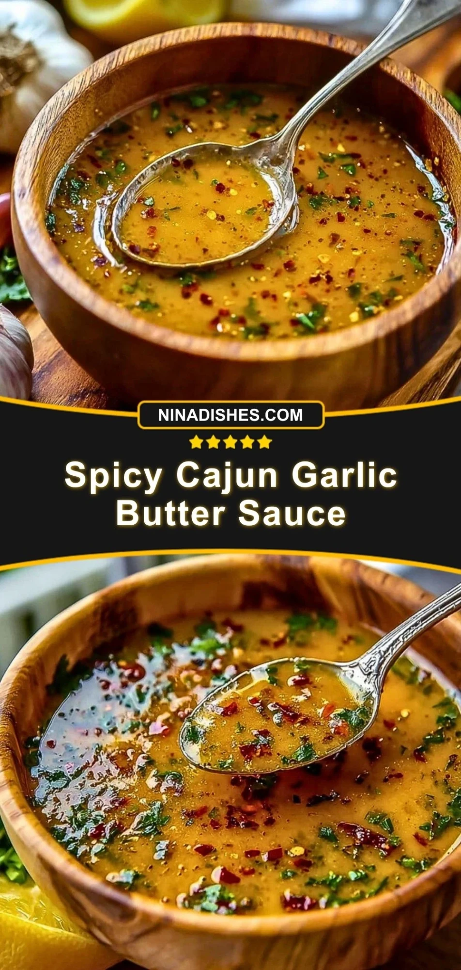 Spicy Cajun Garlic Butter Sauce (3)