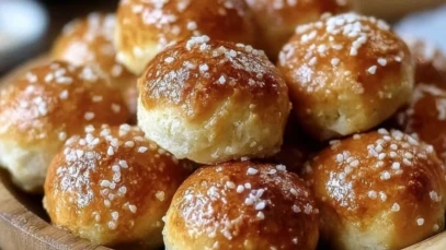 Easy Soft Pretzel Bites