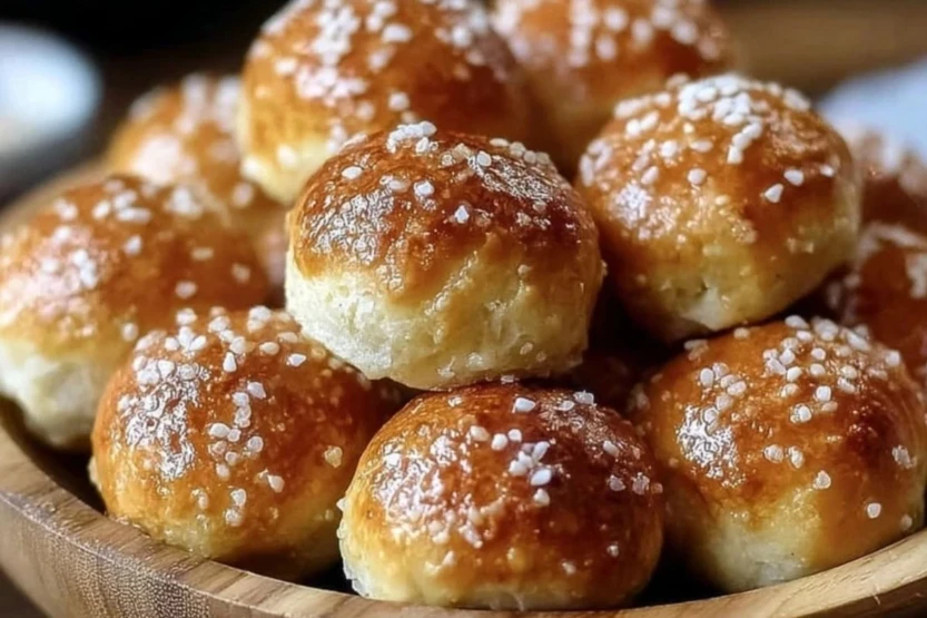 Easy Soft Pretzel Bites