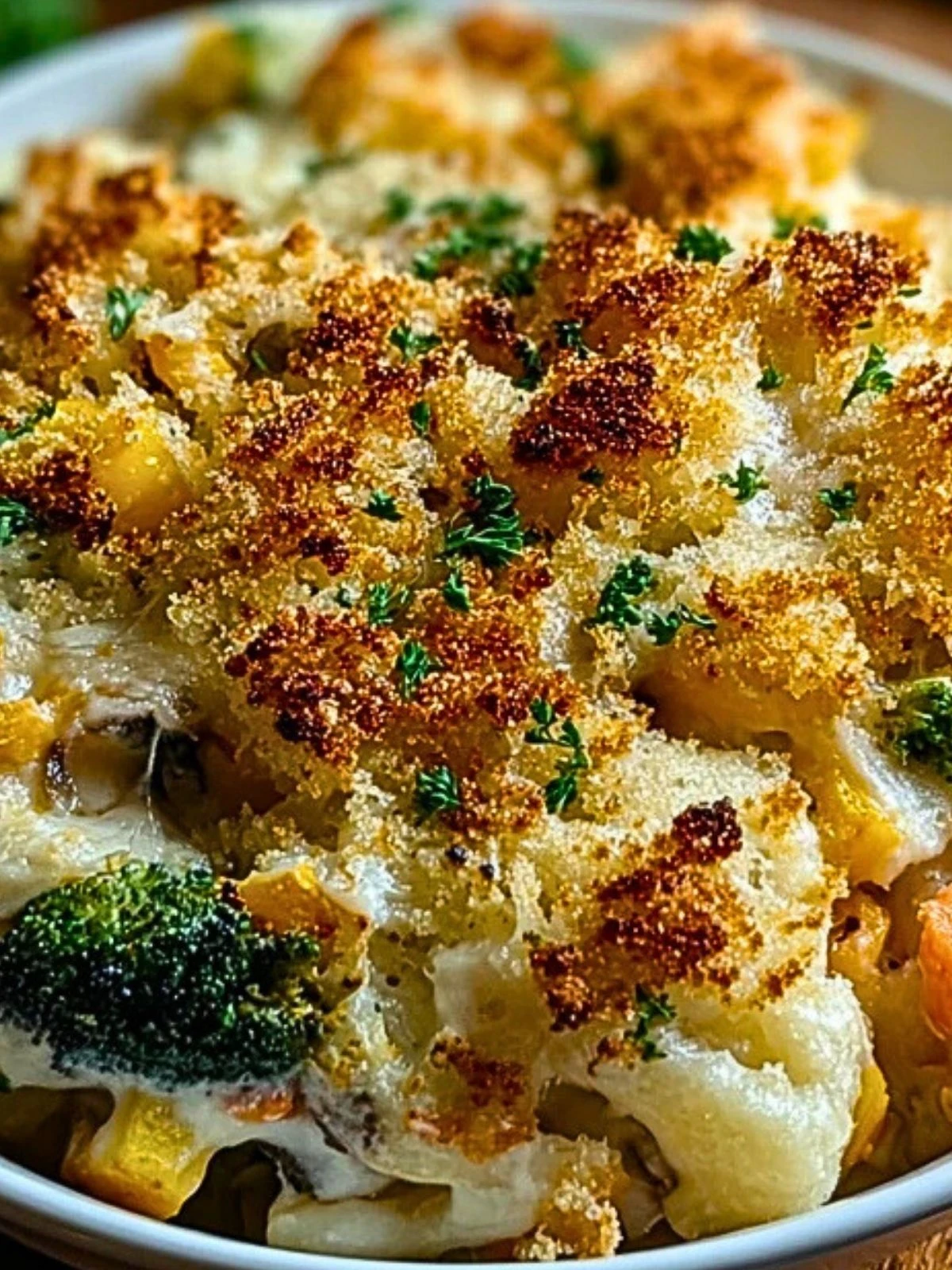 Cozy Creamy Vegetable Casserole (1)