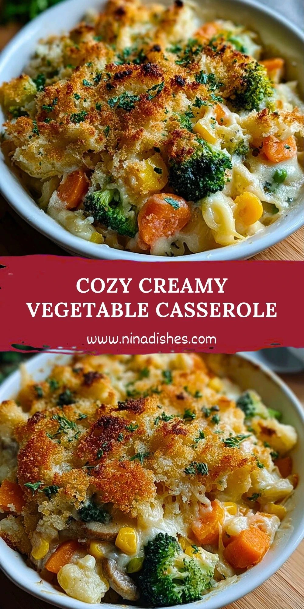 Cozy Creamy Vegetable Casserole (2)