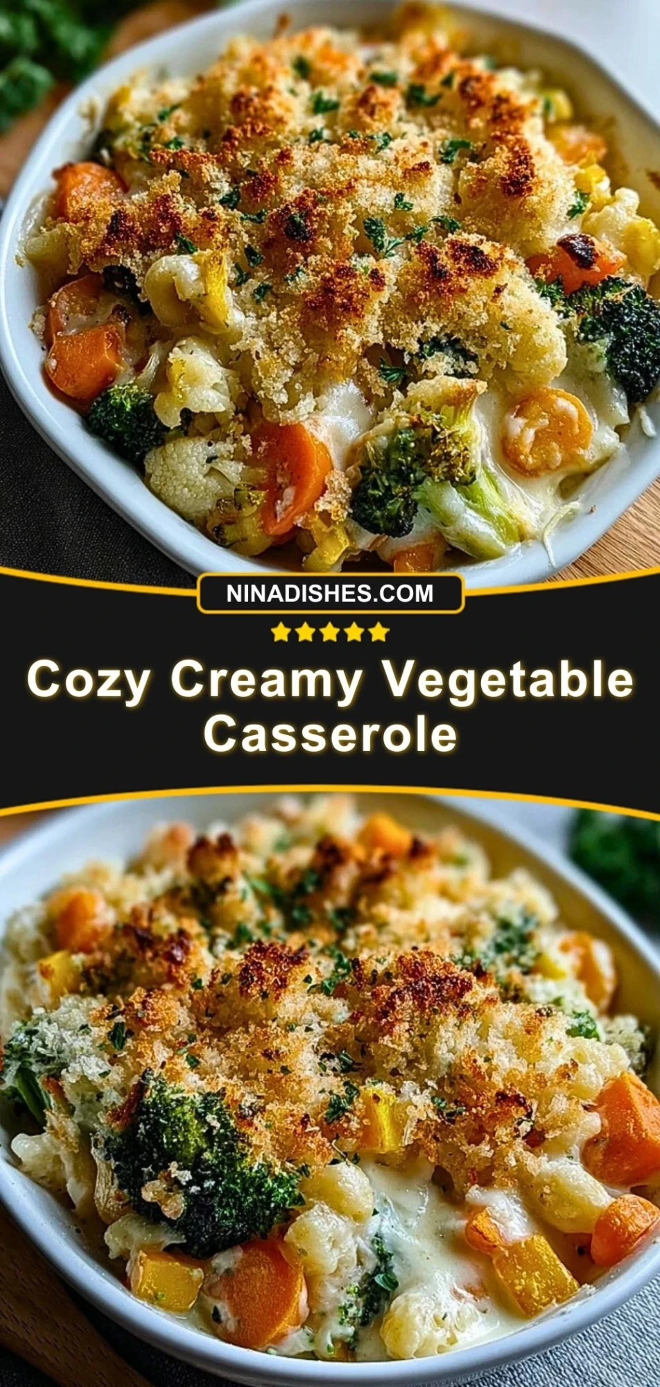 Cozy Creamy Vegetable Casserole (3)