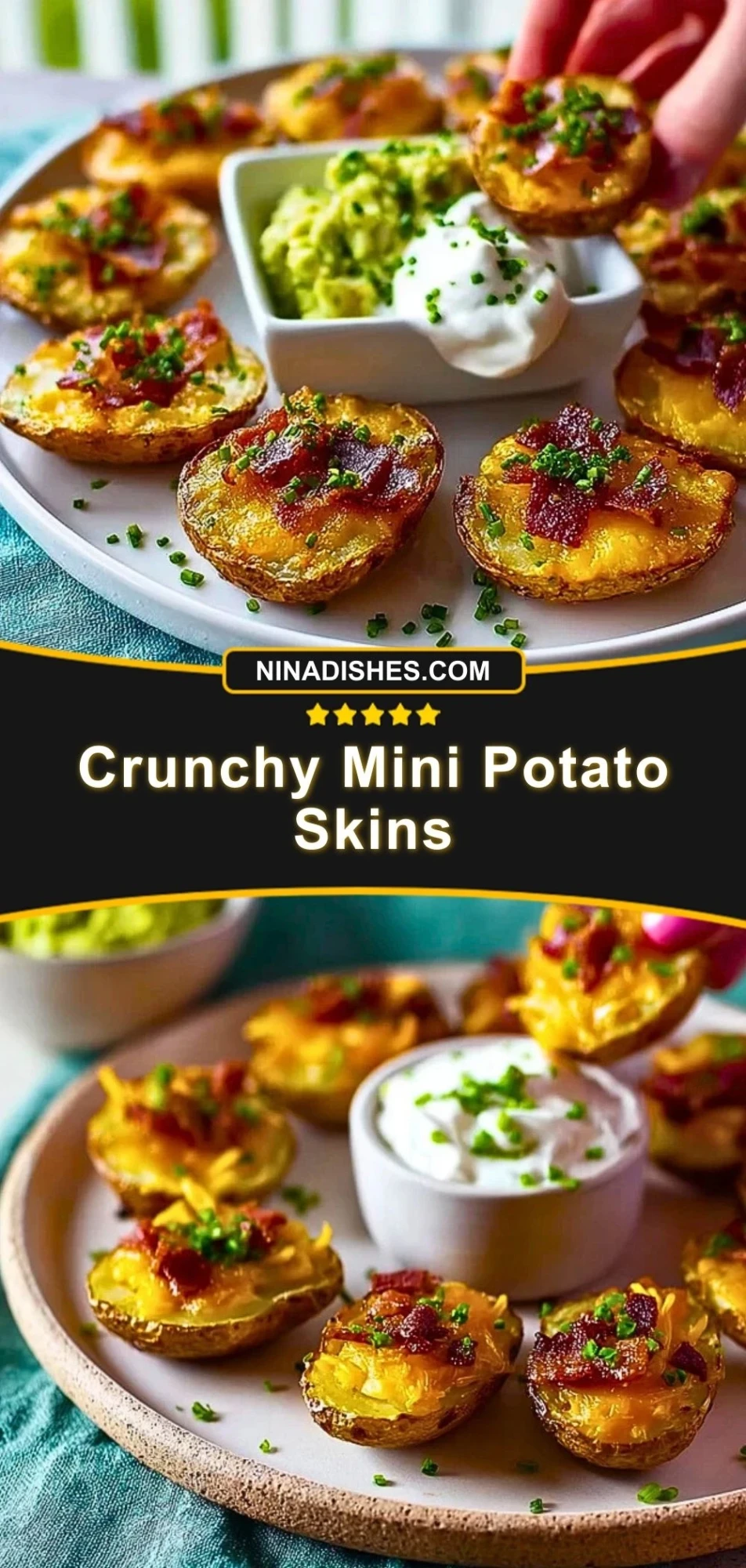 Crunchy Mini Potato Skins (3)
