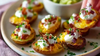 Crunchy Mini Potato Skins