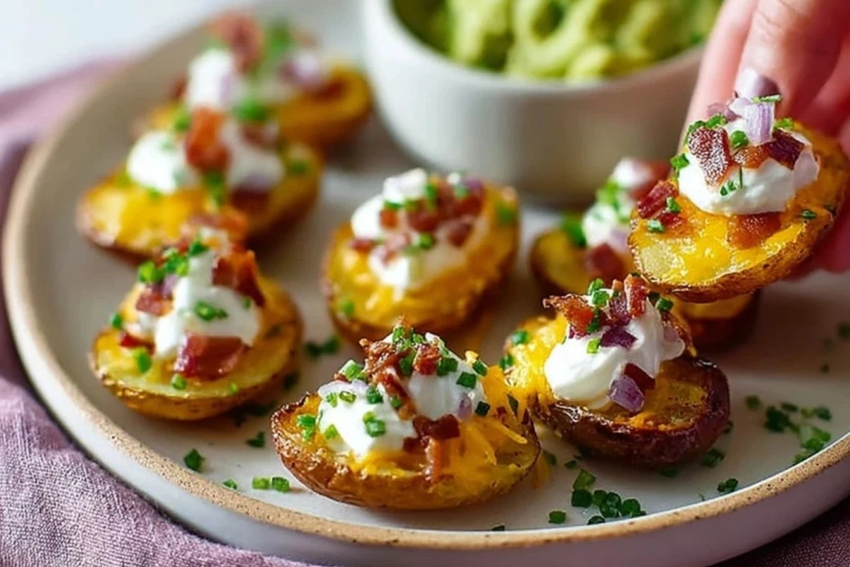 Crunchy Mini Potato Skins