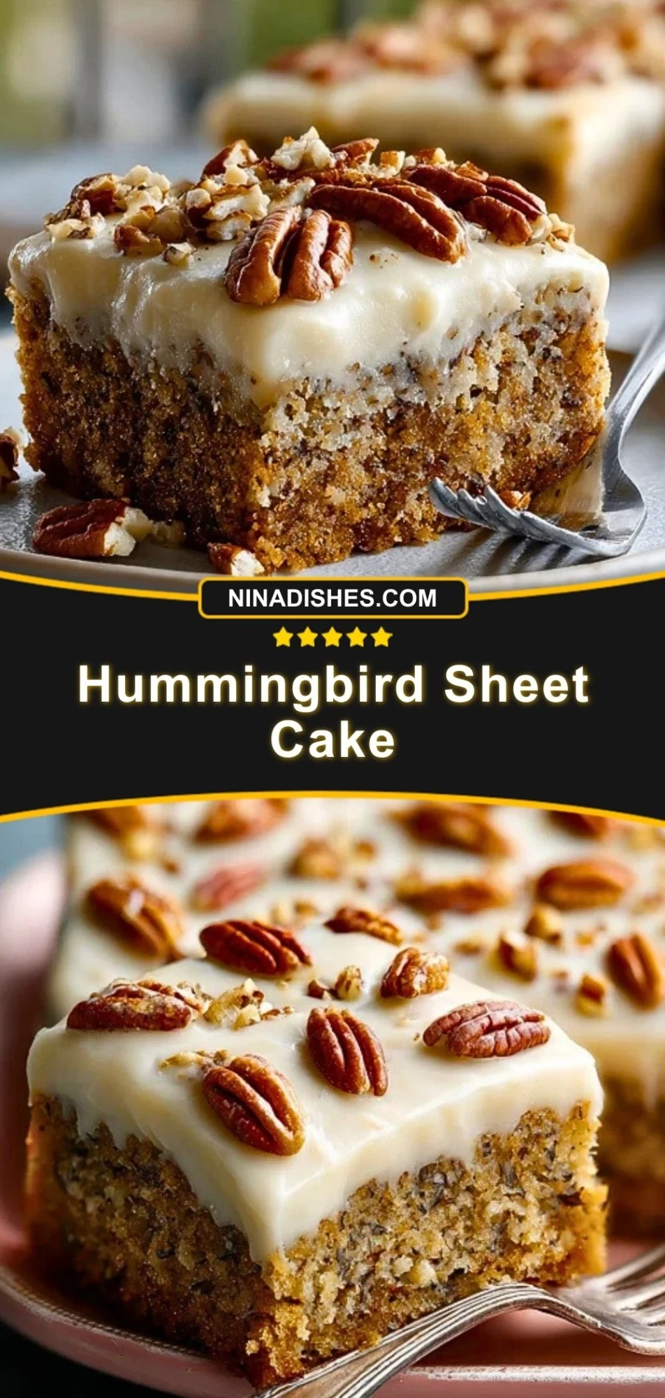 Hummingbird Sheet Cake (3)