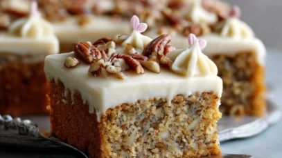 Hummingbird Sheet Cake