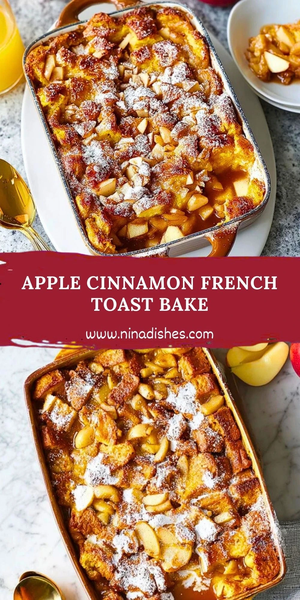 Apple Cinnamon French Toast Bake (2)
