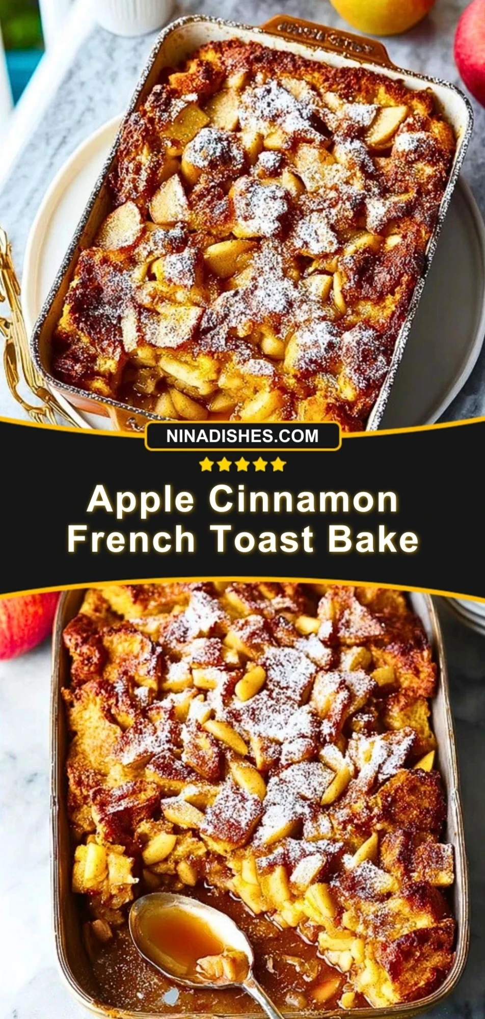Apple Cinnamon French Toast Bake (3)