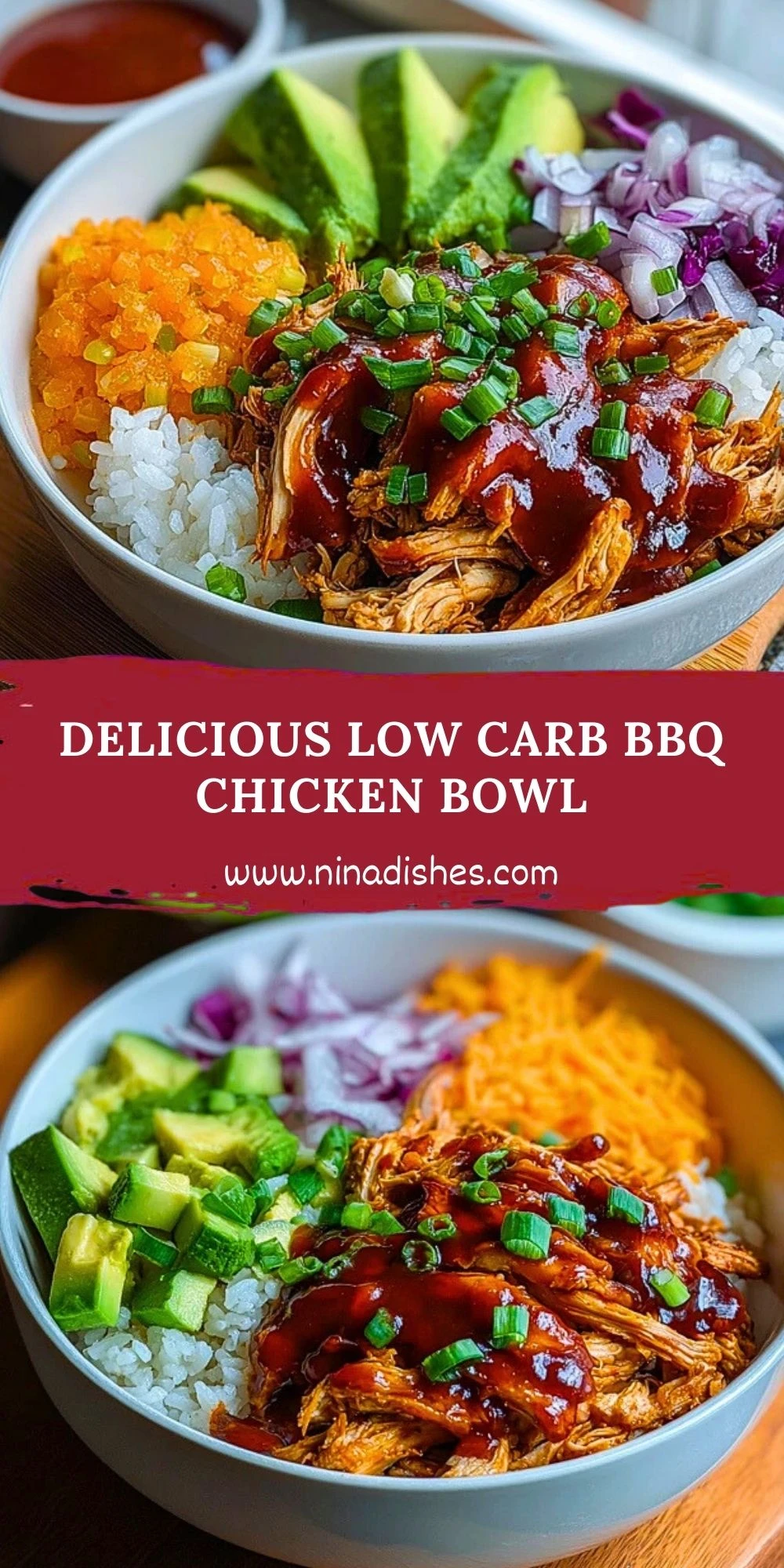 Delicious Low Carb BBQ Chicken Bowl (2)