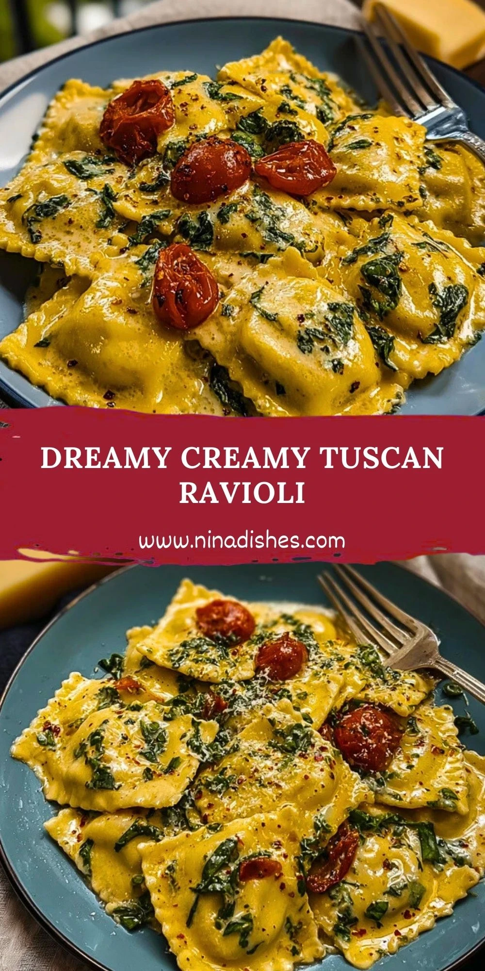 Dreamy Creamy Tuscan Ravioli (2)