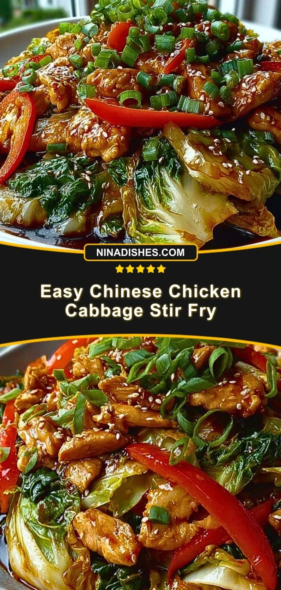 Easy Chinese Chicken Cabbage Stir Fry (3)