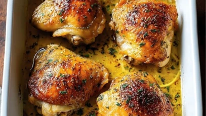 Quick 30 Minute Oven Boneless Skinless Chicken Thighs